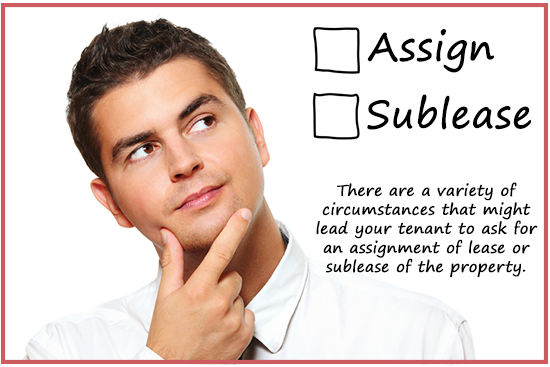 Landlords Guide Assign or sublease commercial