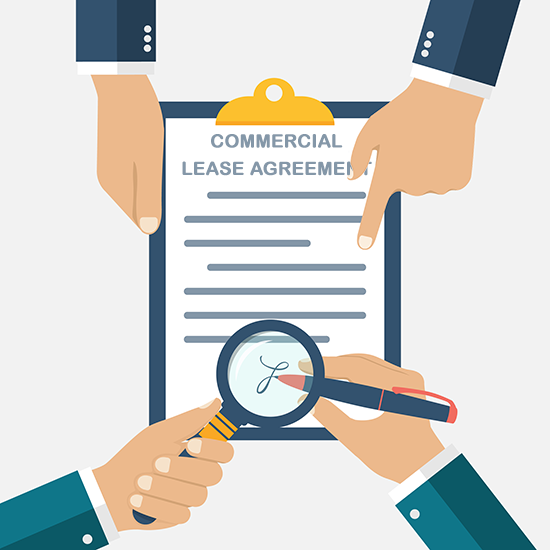 Commercial lease is a written agreement
