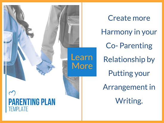 parenting plan document template