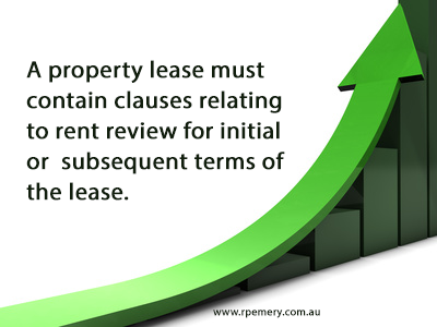 rent increase terms in a lease