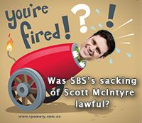Was Scott McIntyre Terminated lawfully