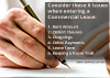 6 key issues commercial lease