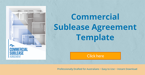 Commercial Sublease Template 