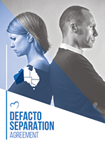 defacto separation agreement template
