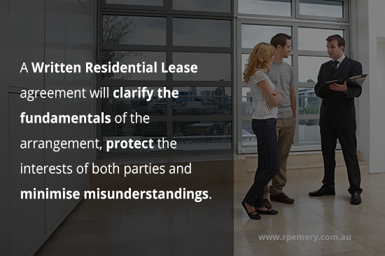residential lease clarifies