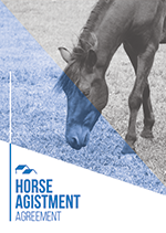 horse agistment agreement template