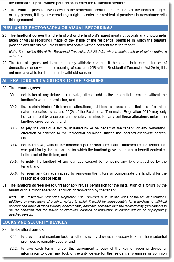 NSW Tenancy Agreement Sample 13