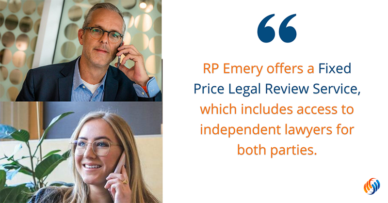 RP Emery offers fixed price legal advice